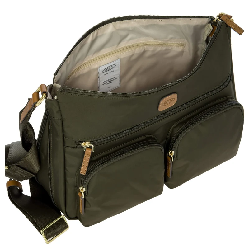 Brics X-Bag Shopper M - Bolso de hombro 34 cm (olive)