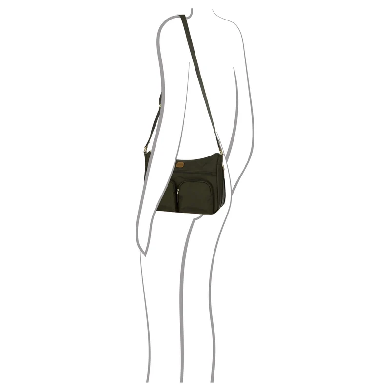 Brics X-Bag Shopper M - Bolso de hombro 34 cm (olive)