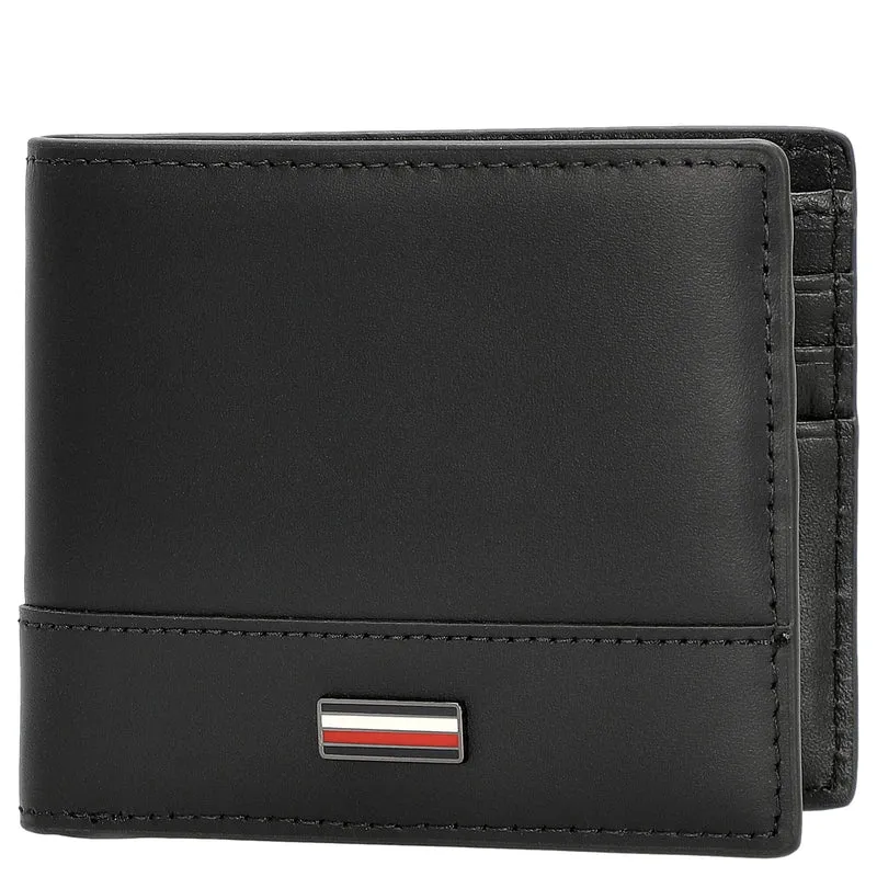 Tommy Hilfiger Corp - Cartera Mini (schwarz)