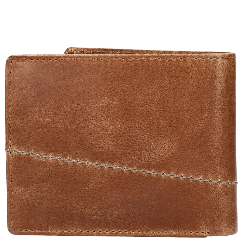 aunts & uncles Good Old Friends Dog - Cartera con solapa 10 tarjeteros 11 cm RFID (hazelnut)