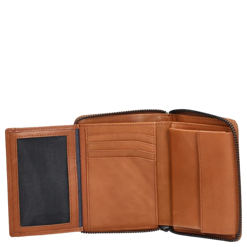 aunts & uncles Norwegians Eirik - Cartera 8cc 12 cm RFID (cognac)