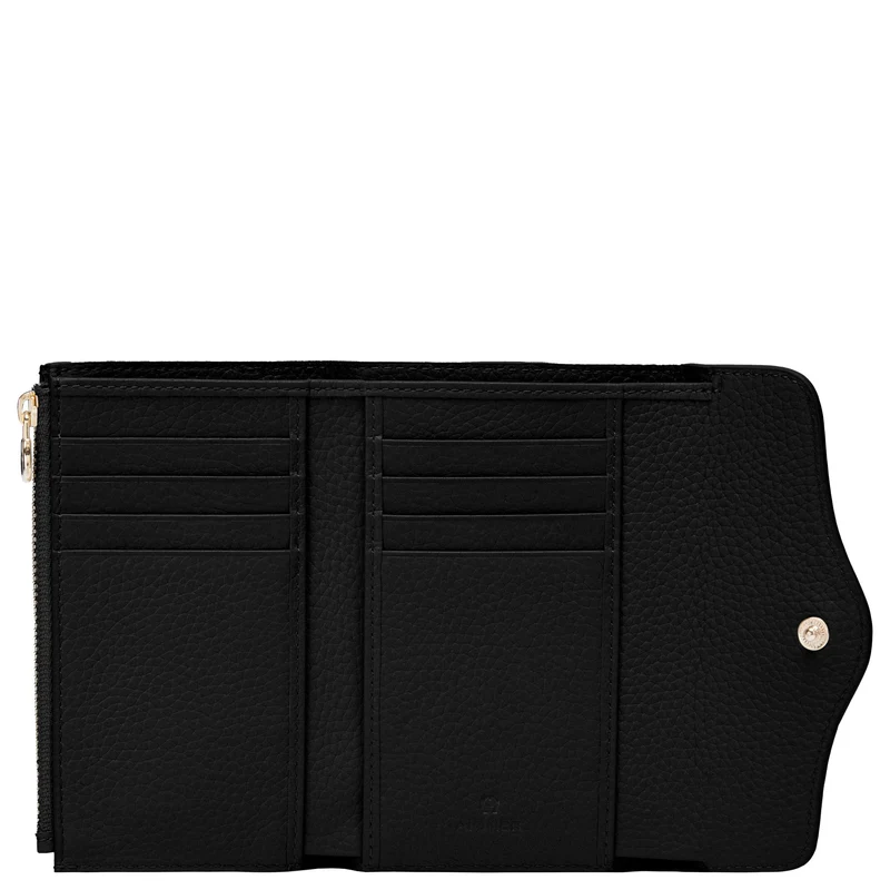 Aigner Elsa - Cartera 8 ranuras para tarjetas 14 cm RFID (black)