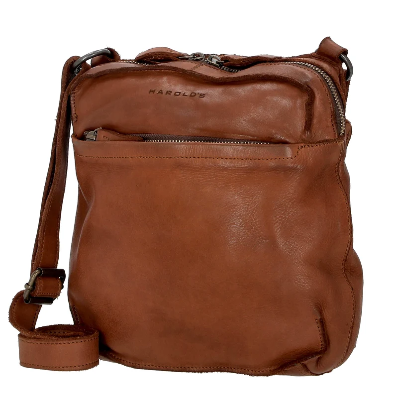 Harolds Submarine - Bolso bandolera 27 cm (cognac)