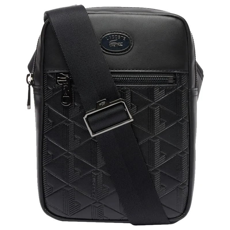 Lacoste Nomogramme - bandolera vertical 21 cm (noir)
