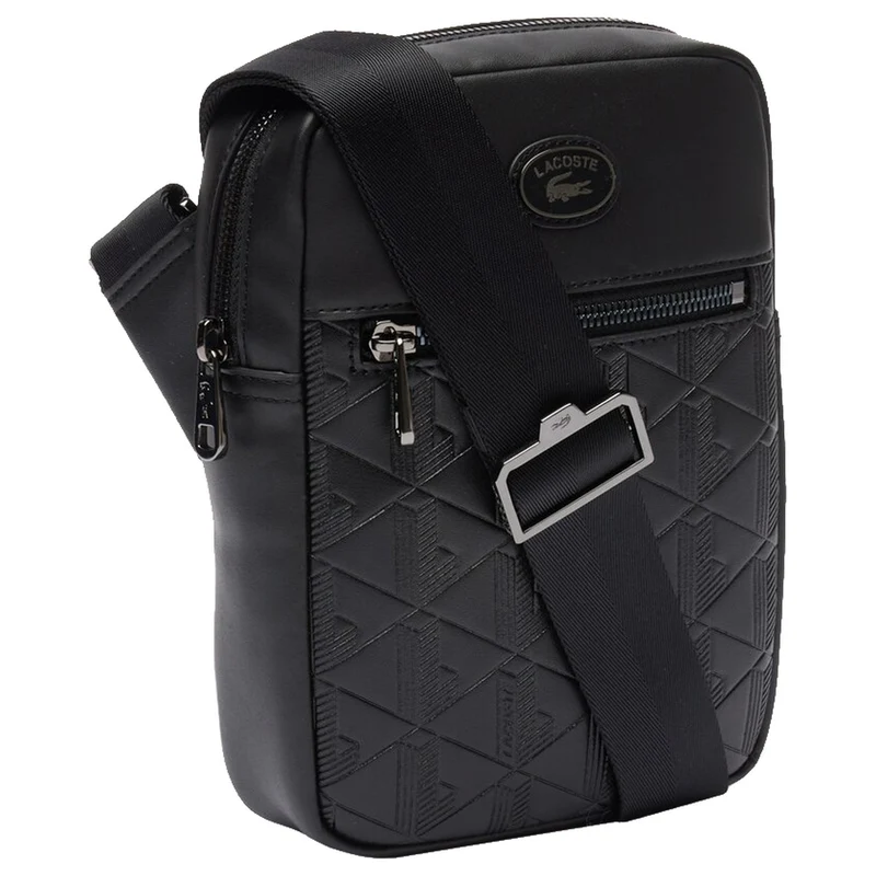 Lacoste Nomogramme - bandolera vertical 21 cm (noir)