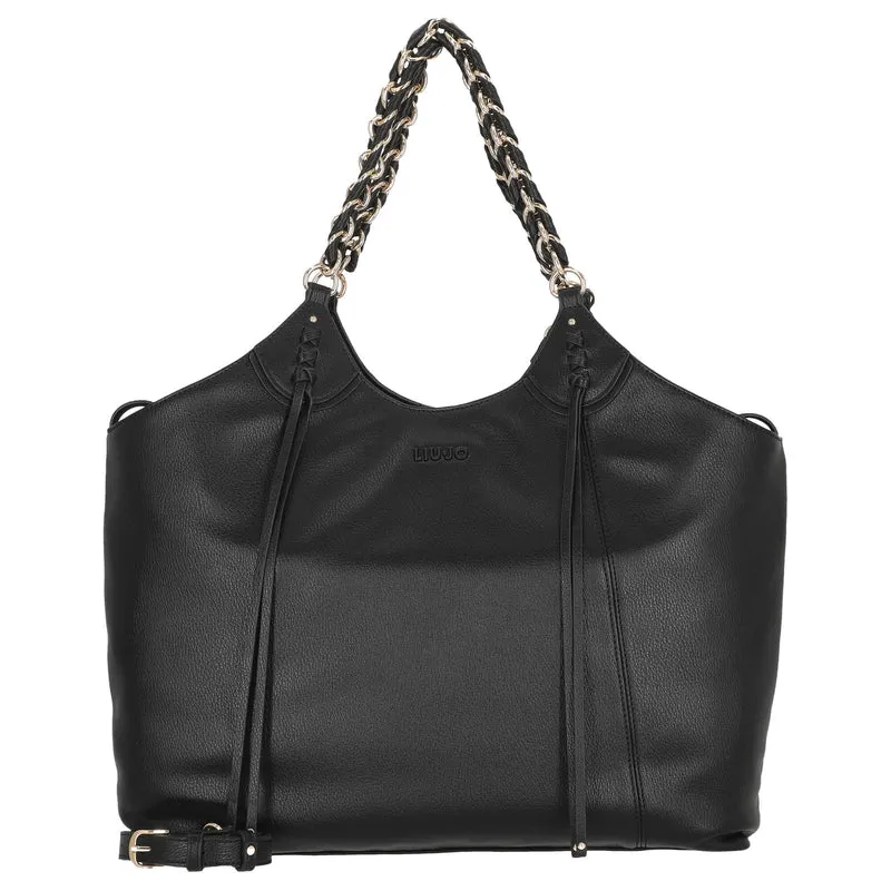 Liu Jo Euthalia - Bolso Shopper L 43 cm (nero)