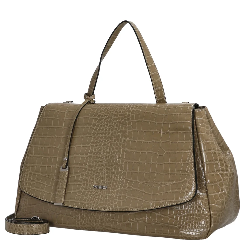Picard Croco - Bolso 37 cm Synthetik (cactus)