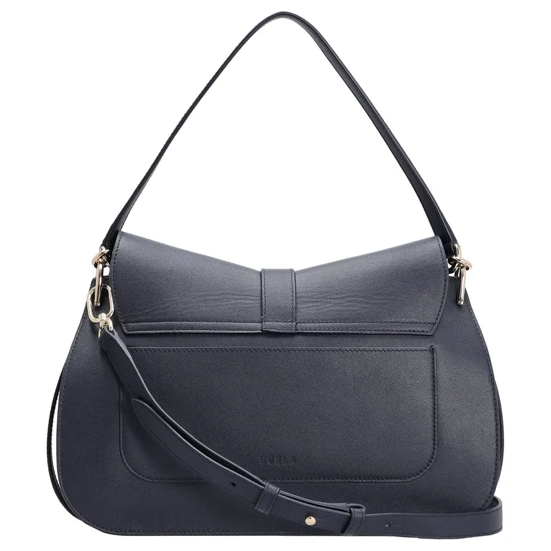 Furla Flow L - Bolso de hombro 33 cm (mediteráneo)