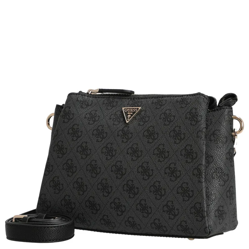 Guess Noelle II TRI Comp - Bandolera 24 cm (coal logo)