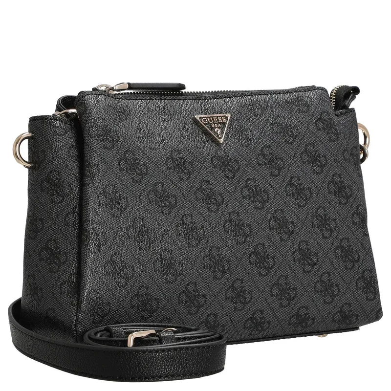 Guess Noelle II TRI Comp - Bandolera 24 cm (coal logo)