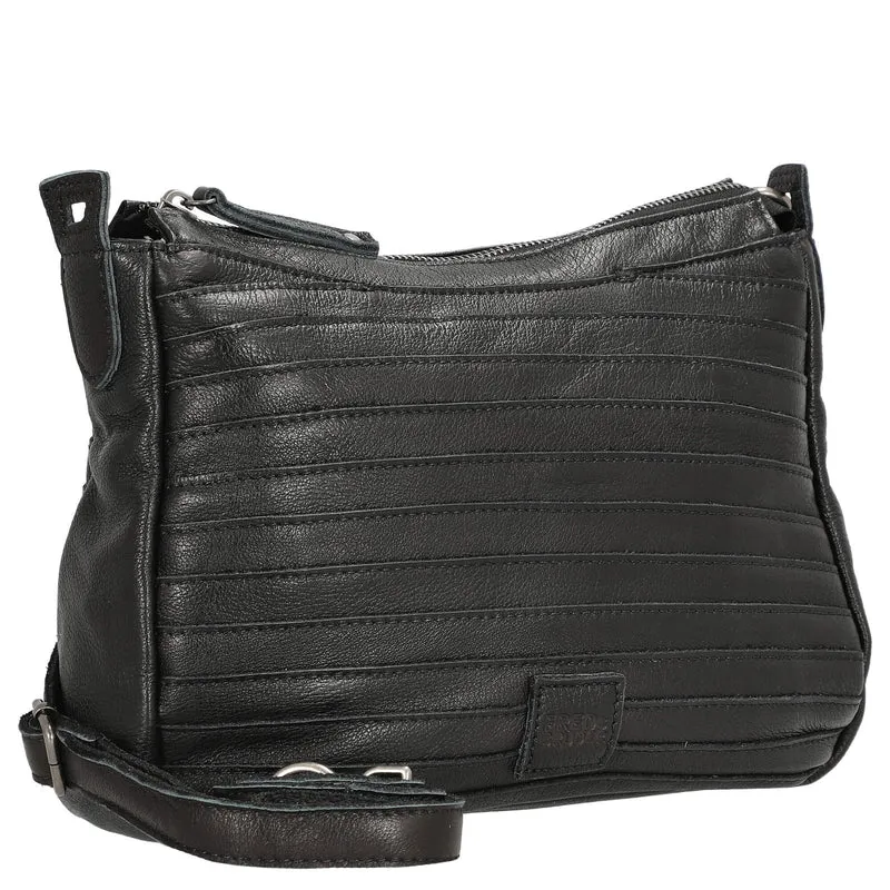 FREDsBRUDER Layer Likely - Bandolera 38 cm (negro)