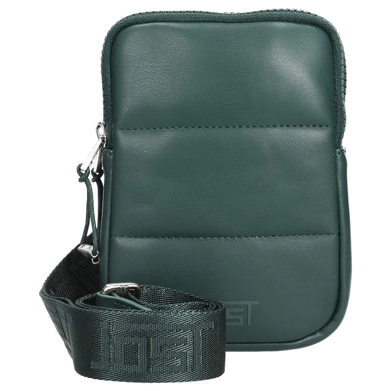 Jost Kaarina - Bolso bandolera 16 cm RFID (bottlegreen)