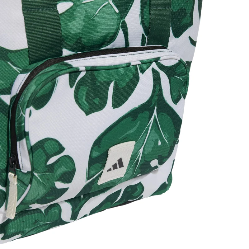 adidas Leaf Print Women - Bolso de mano (orbit grey/collegiate green/green/semi court green)