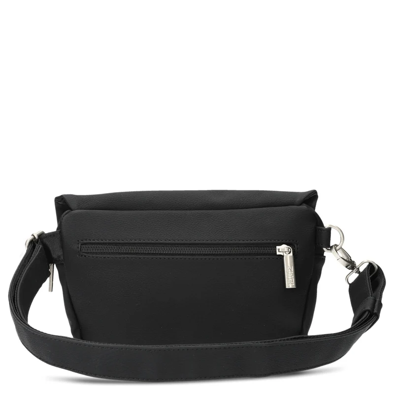 zwei Mademoiselle MH40 - Bolso bandolera/riñonera 25 cm (nubuk-black)