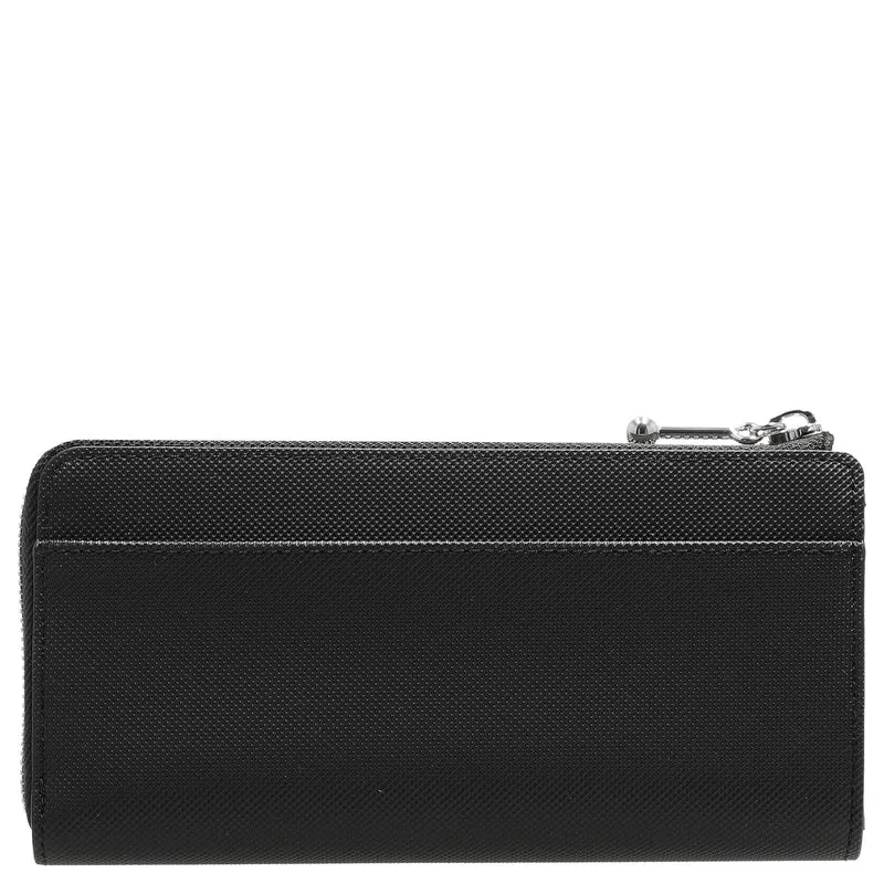 Lacoste Daily City - Cartera 8cc 19 cm (noir)