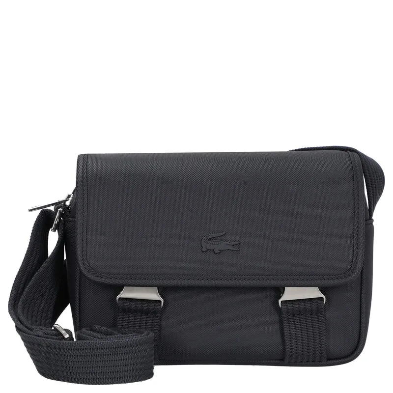 Lacoste Men's Classic - Bolso bandolera 22.5 cm (marine 166)
