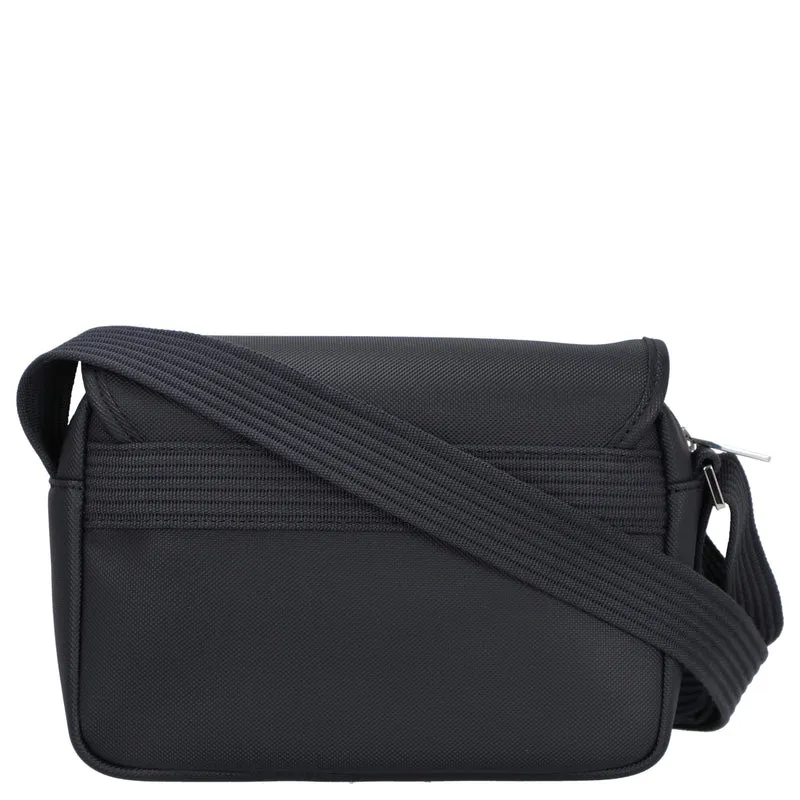 Lacoste Men's Classic - Bolso bandolera 22.5 cm (marine 166)