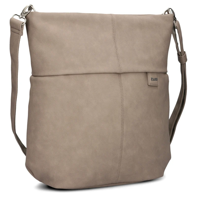 zwei Mademoiselle M140 - Bolso de hombro 35 cm (nubuk-cappuccino)