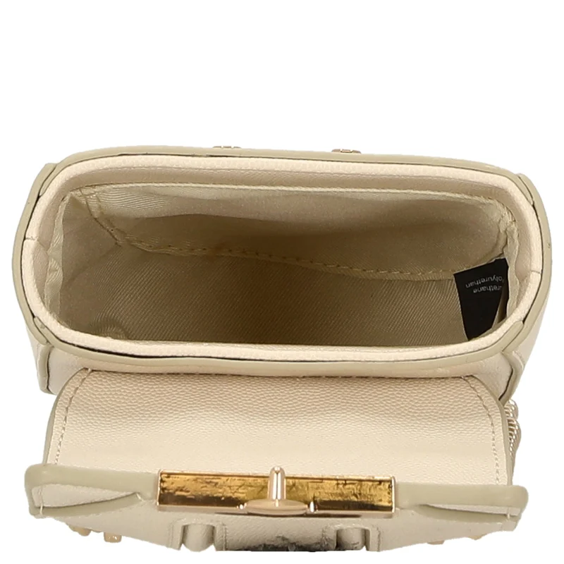 Seidenfelt Roros Mobile - Bolso bandolera 18 cm (beige/gold)