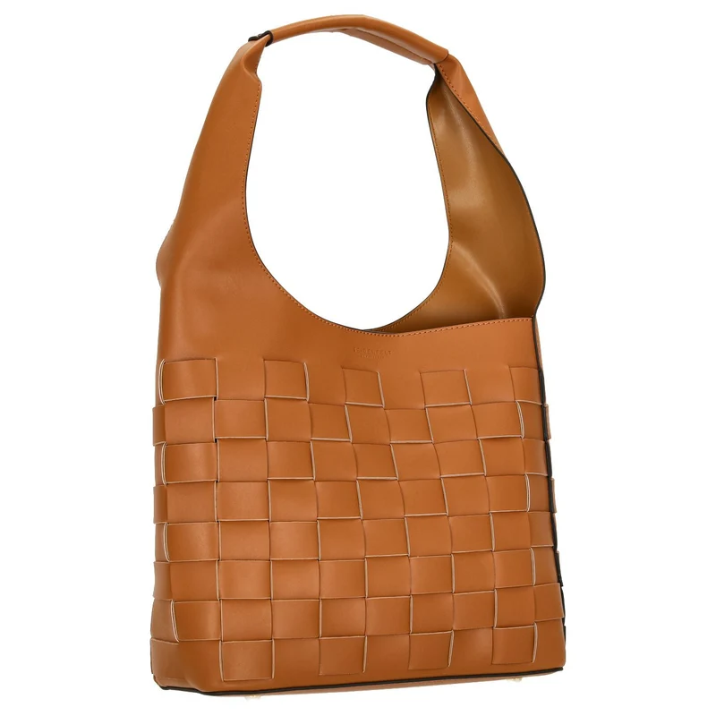 Seidenfelt SFM204 - Bolso bandolera 30 cm (caramel/gold)