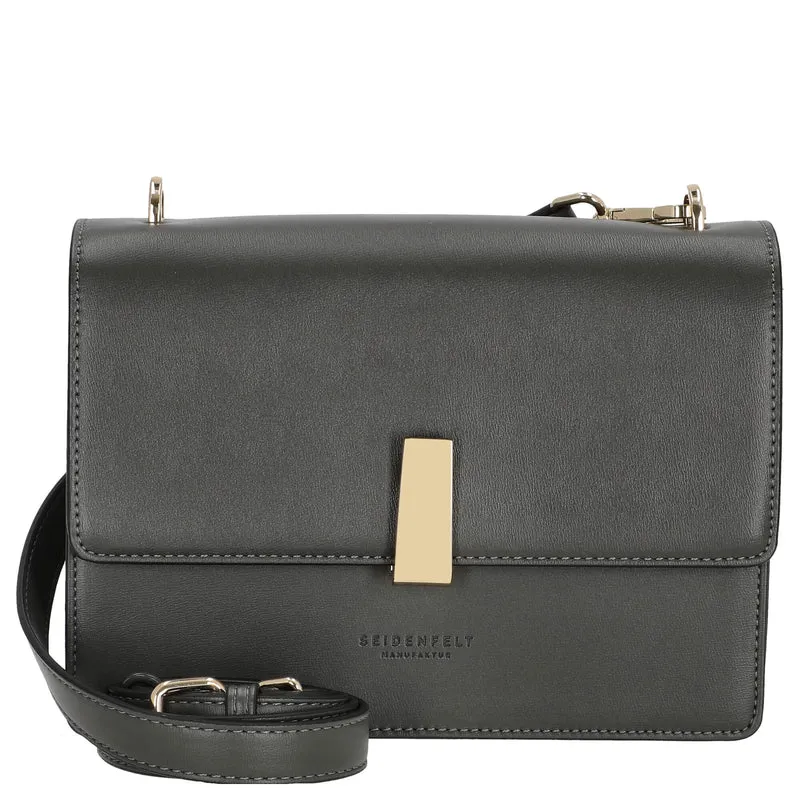 Seidenfelt Flen Crossbody - Bolso bandolera 22 cm (antracite/gold)