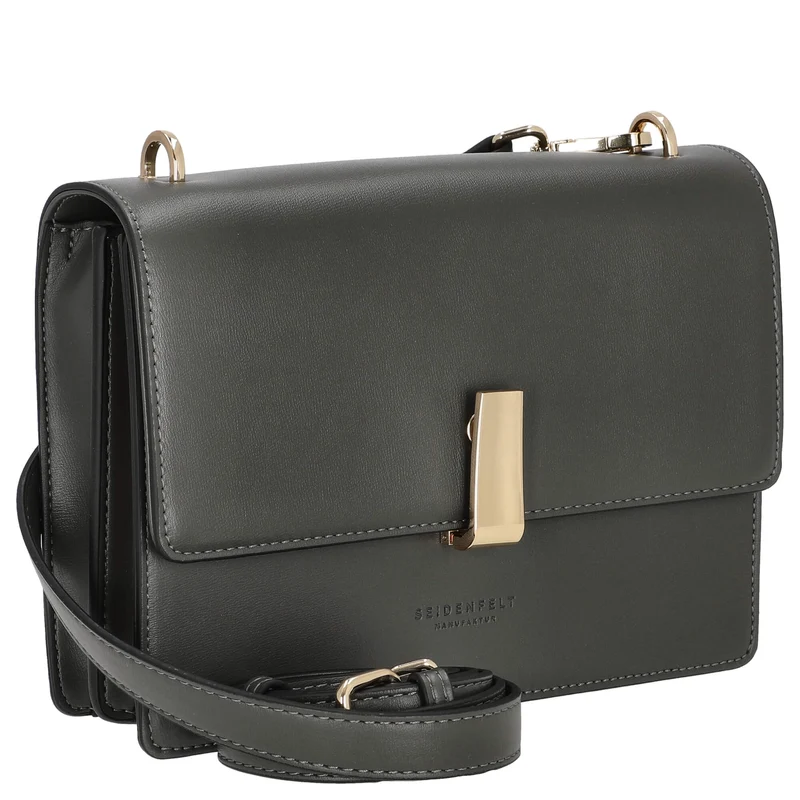 Seidenfelt Flen Crossbody - Bolso bandolera 22 cm (antracite/gold)