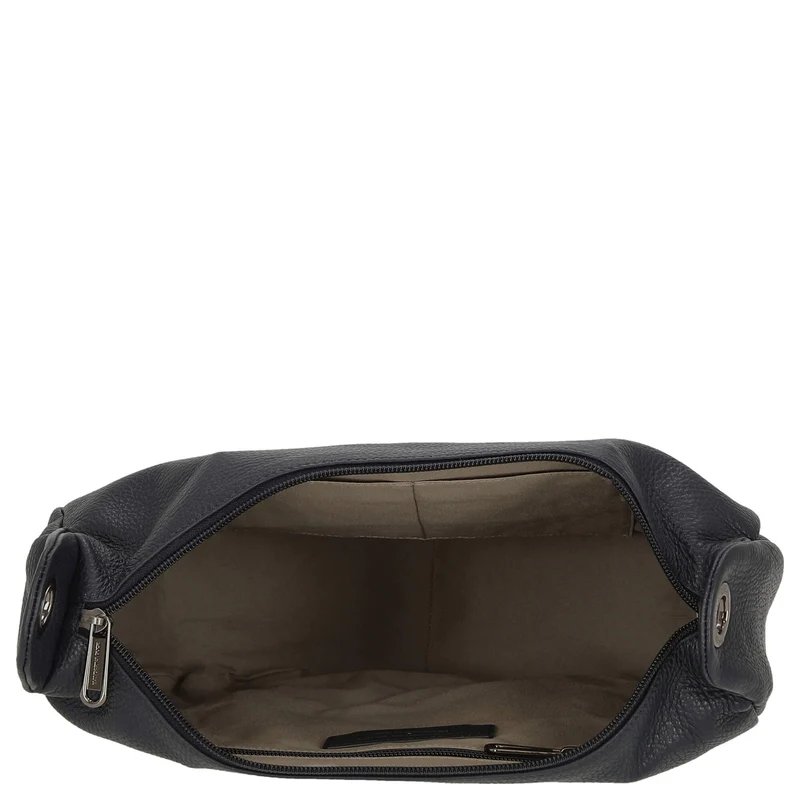 Mandarina Duck Mellow Leather - Bolso bandolera 34 cm (dress blue)