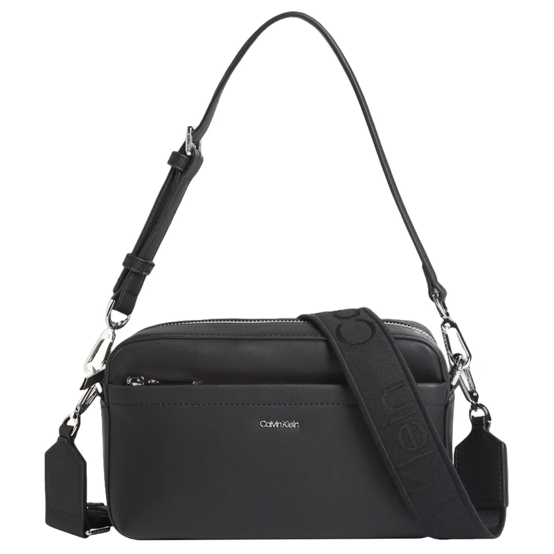 Calvin Klein Must Double Straps Camera - Bolso de hombro (negro)