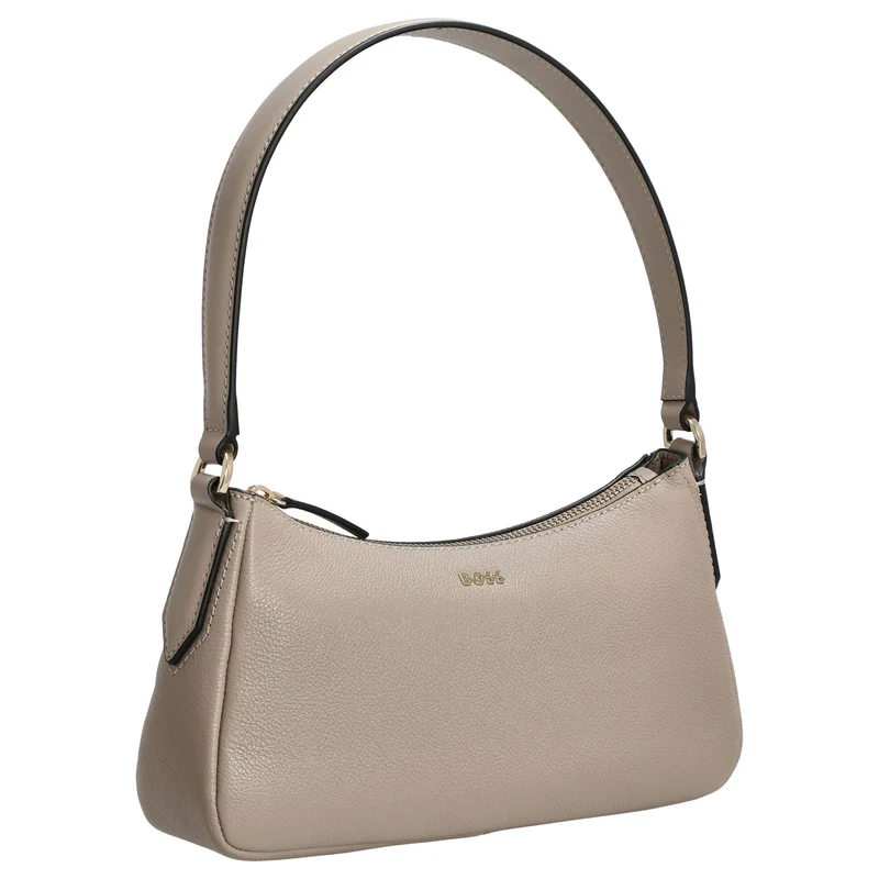 BOSS Women's Alyce BM - Bolso de hombro S 24.5 cm (light beige)