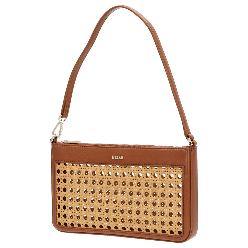 BOSS Women's Sandy - Bolso de hombro 25 cm (natural)