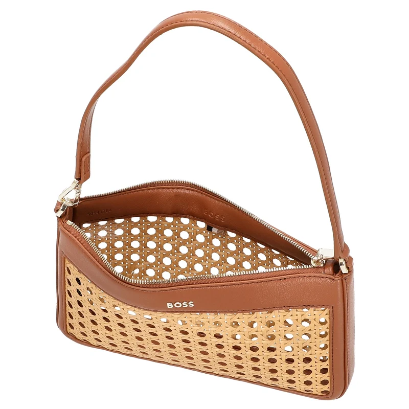 BOSS Women's Sandy - Bolso de hombro 25 cm (natural)
