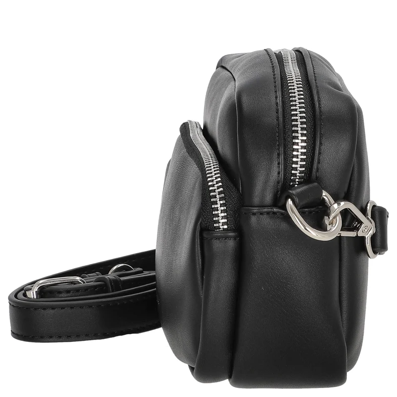 Seidenfelt Hede Crossbody - Bolso bandolera 17 cm (black)