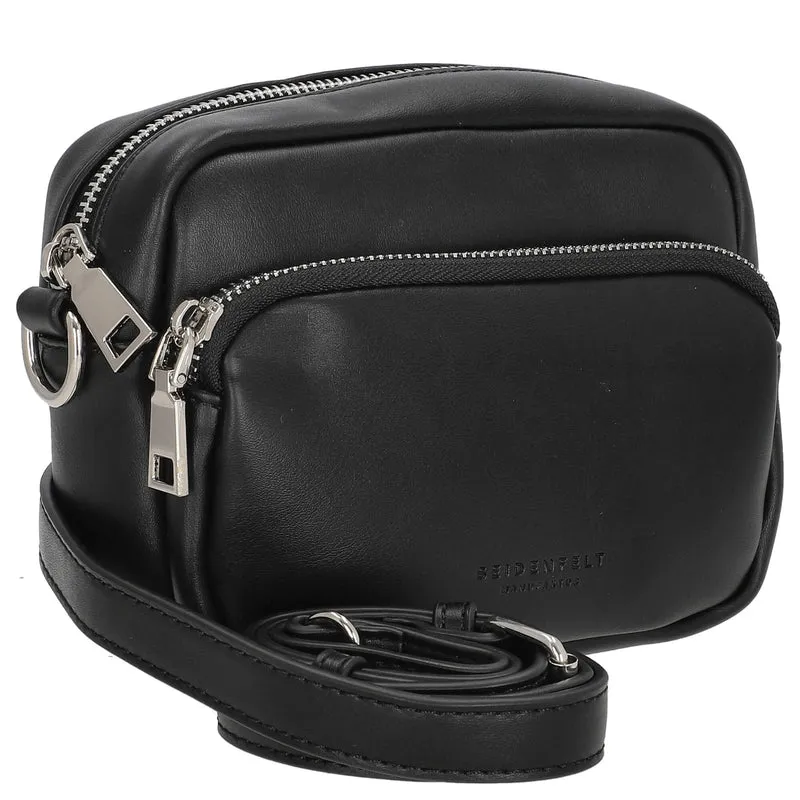 Seidenfelt Hede Crossbody - Bolso bandolera 17 cm (black)