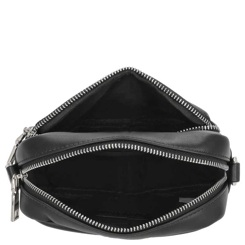 Seidenfelt Hede Crossbody - Bolso bandolera 17 cm (black)
