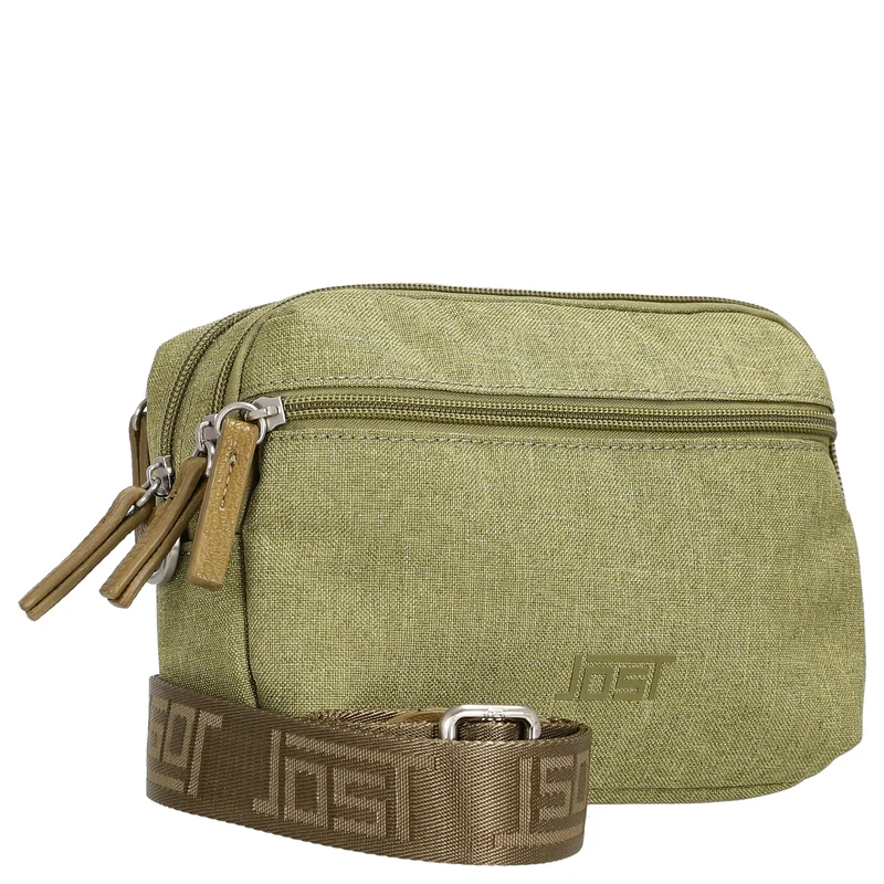 Jost Bergen Crossover - Bolso bandolera 19 cm (olive)