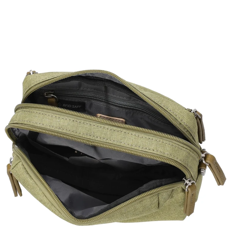 Jost Bergen Crossover - Bolso bandolera 19 cm (olive)