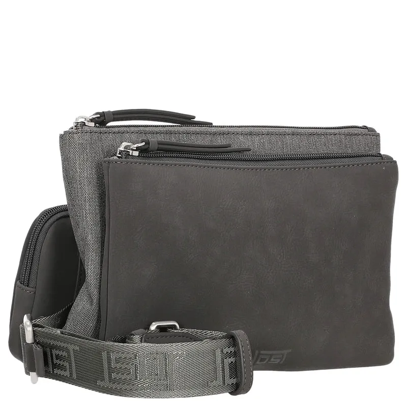 Jost Andoya - Bolso bandolera 26 cm (dunkelgrau)
