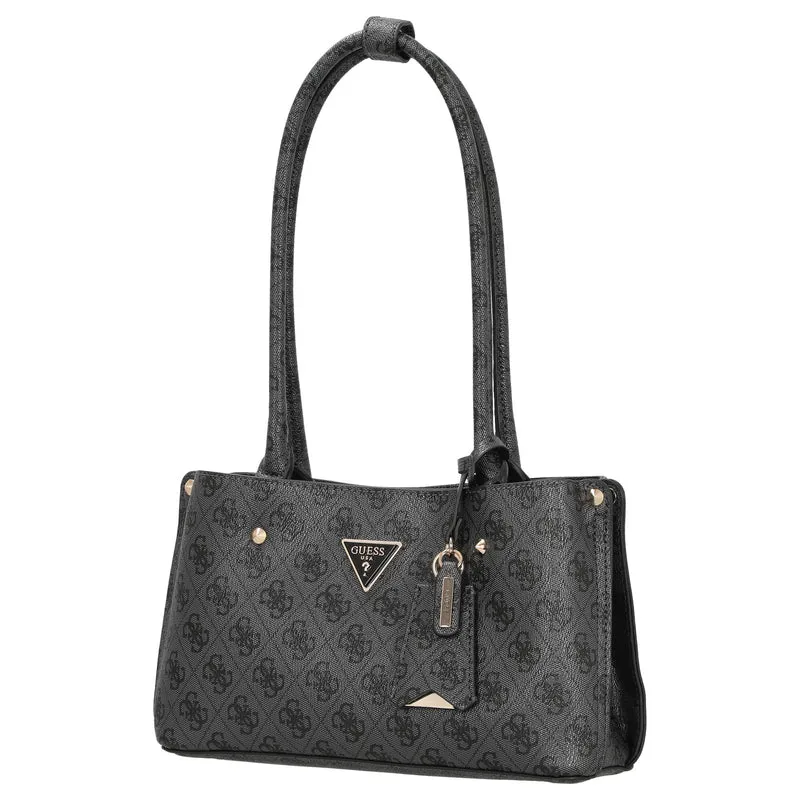 Guess Meridian - Bolso de hombro 27 cm (coal logo)