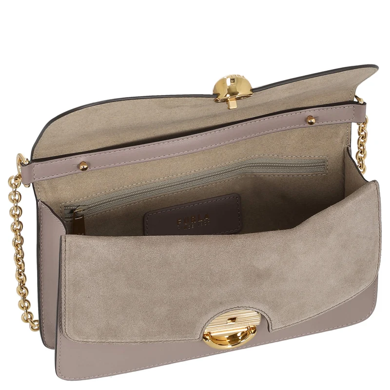 Furla Sfera S Crossbody - Bolso bandolera 21.5 cm (mauve)