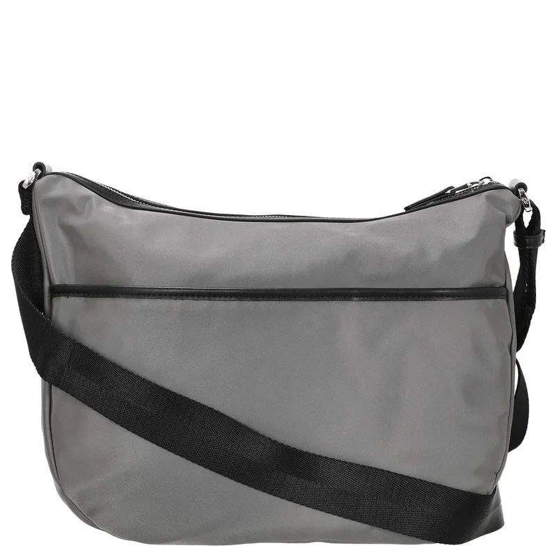 Mandarina Duck Hunter Hobo - Bolso bandolera 36 cm (smoked pearl)