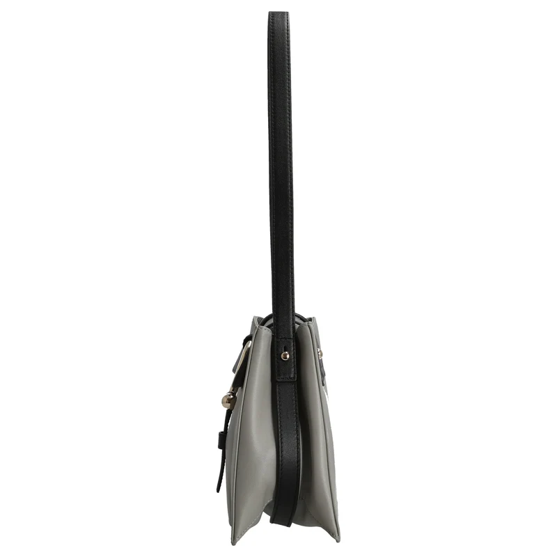 Furla Nuvola S - Bolso de hombro 27 cm (cenere+soil+nero)