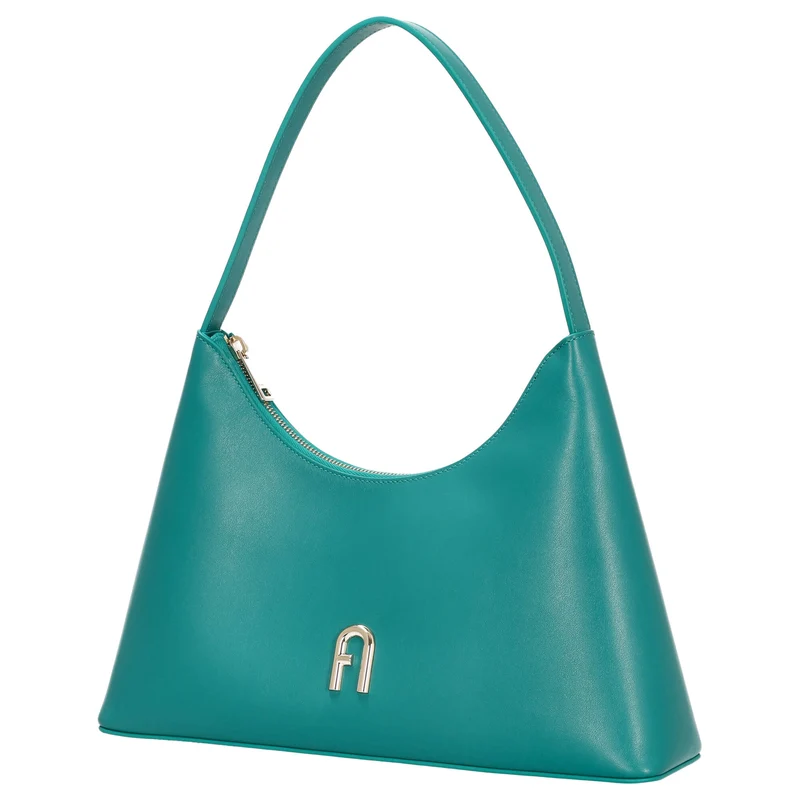 Furla Diamante S - Bolso de hombro 34 cm (smeraldo)
