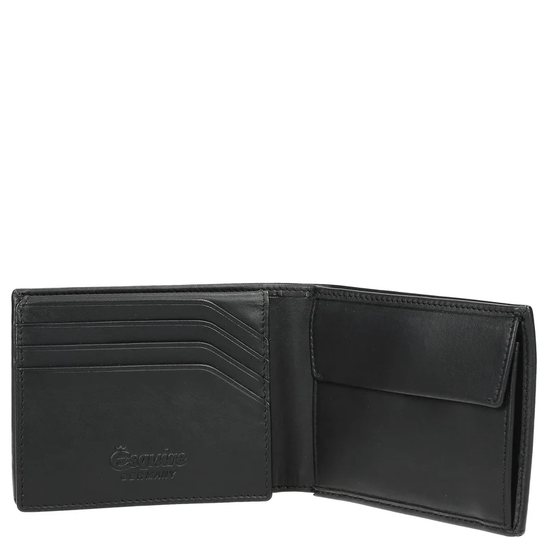 Esquire New Silk - Monedero 7cc 11 cm (color: negro)