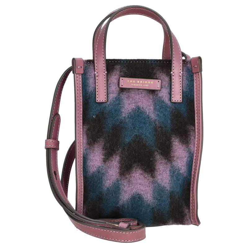 The Bridge Mirra Wow - Bolso de mano 21 cm (malva)