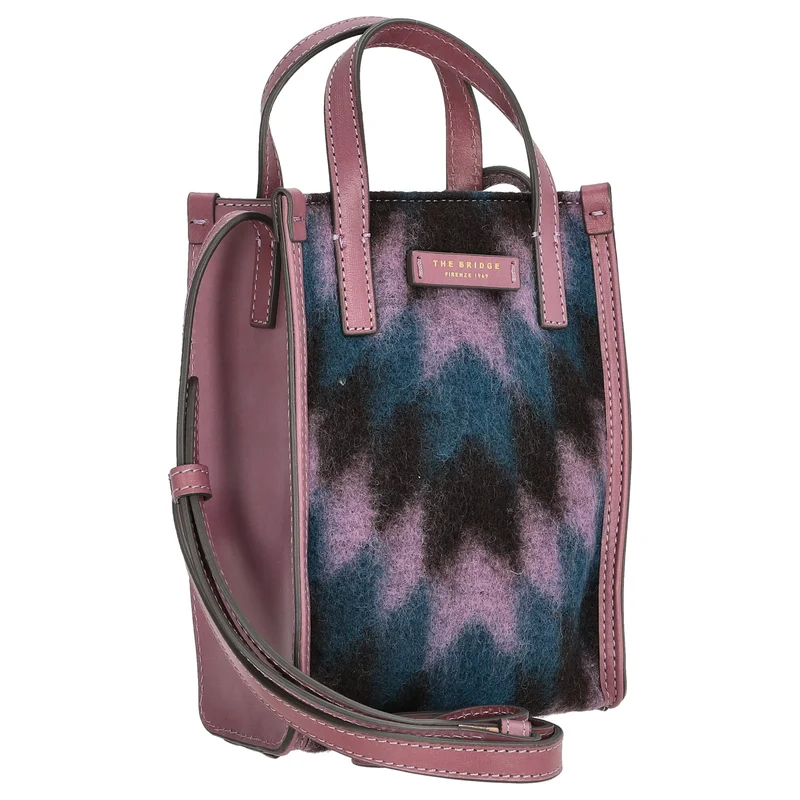 The Bridge Mirra Wow - Bolso de mano 21 cm (malva)