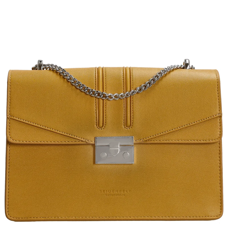 Seidenfelt Roros Big - Bolso de hombro 28 cm (mustard)