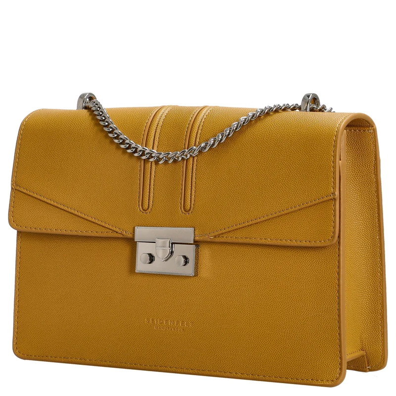 Seidenfelt Roros Big - Bolso de hombro 28 cm (mustard)