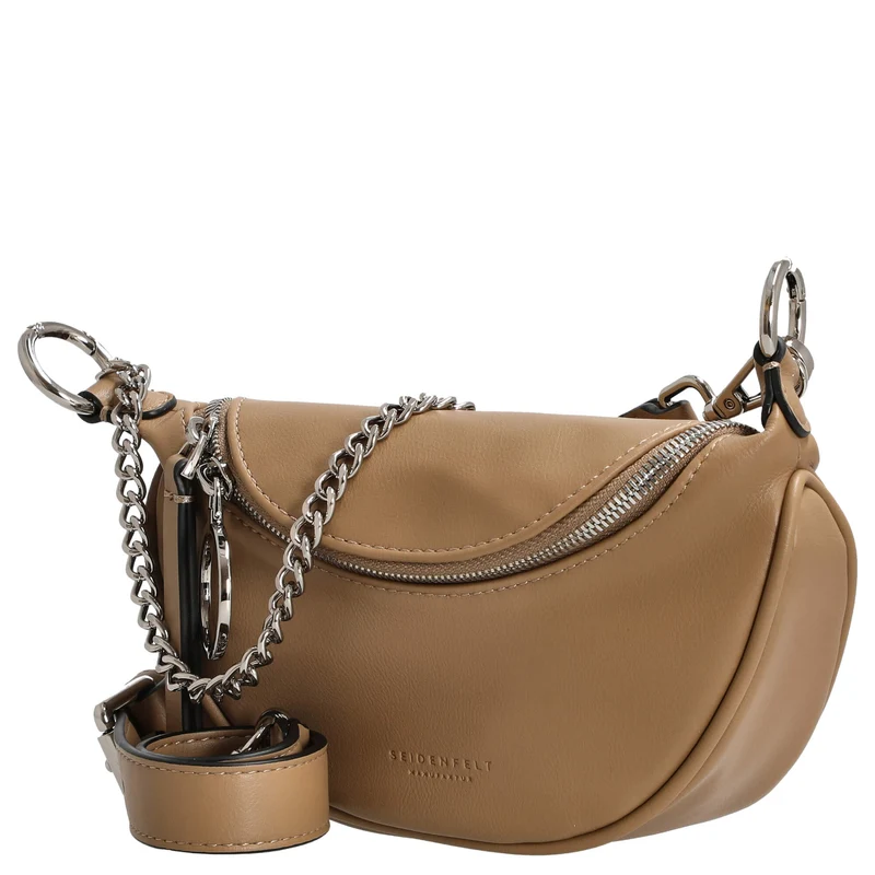 Seidenfelt Skien II - Bolso de hombro 19 cm (toffee suave)