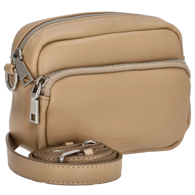 Seidenfelt Hede Crossbody - Bolso bandolera 17 cm (almond)