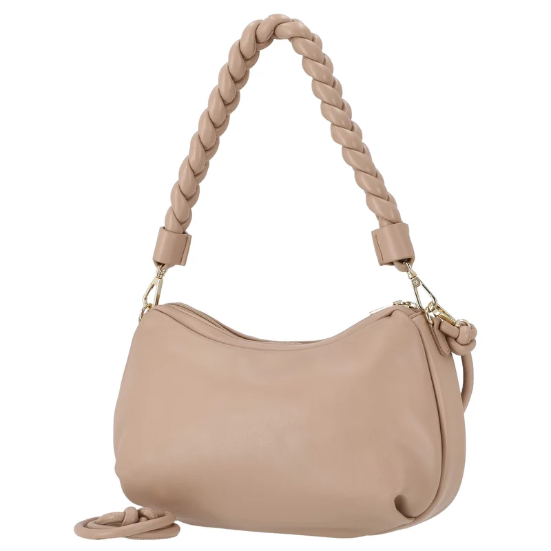 Seidenfelt Ikast Hobo - Bolso bandolera 31 cm (beige/gold)